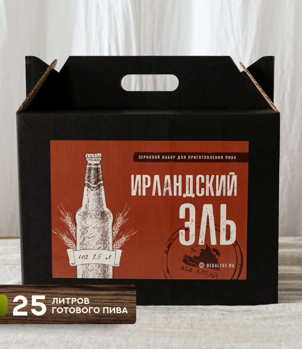"ИРЛАНДСКИЙ ЭЛЬ" Зерновой набор для пива