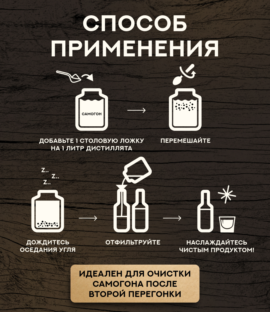 Березовый уголь (1000 гр)