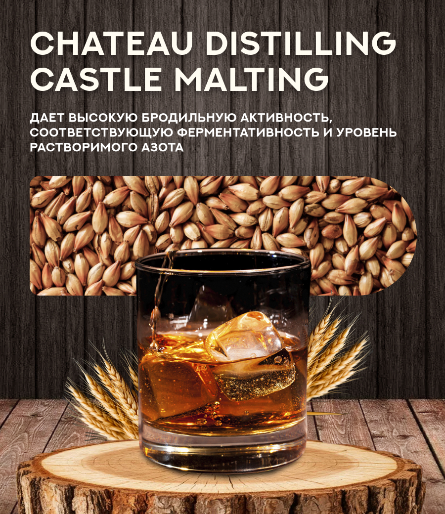 "СОЛОД CHATEAU DISTILLING CASTLE MALTING", Бельгия