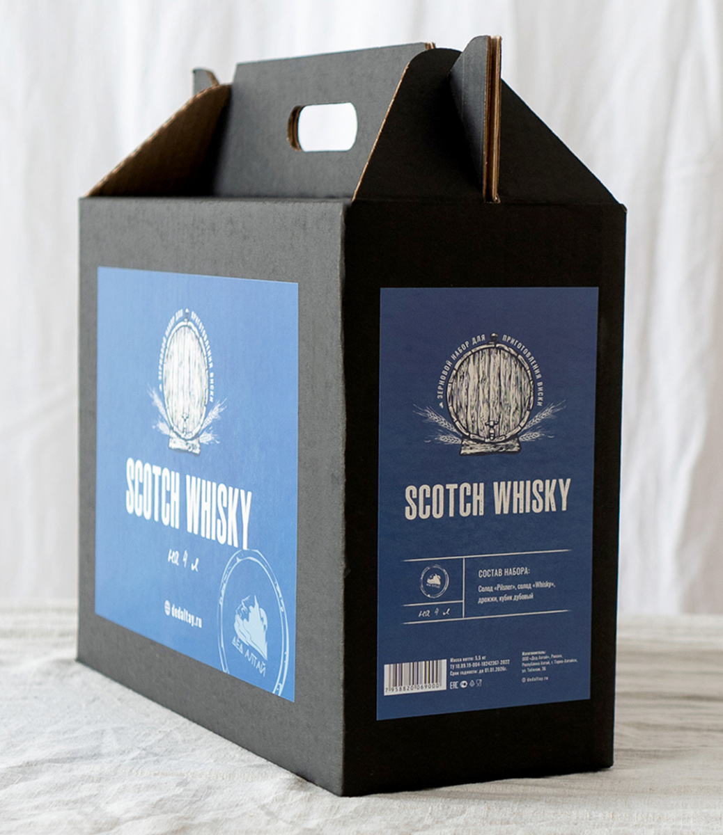 "Scotch Whisky" Зерновой набор для виски