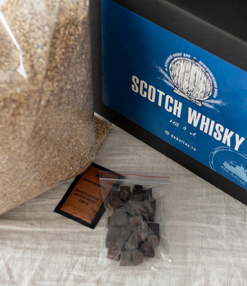 "Scotch Whisky" Зерновой набор для виски